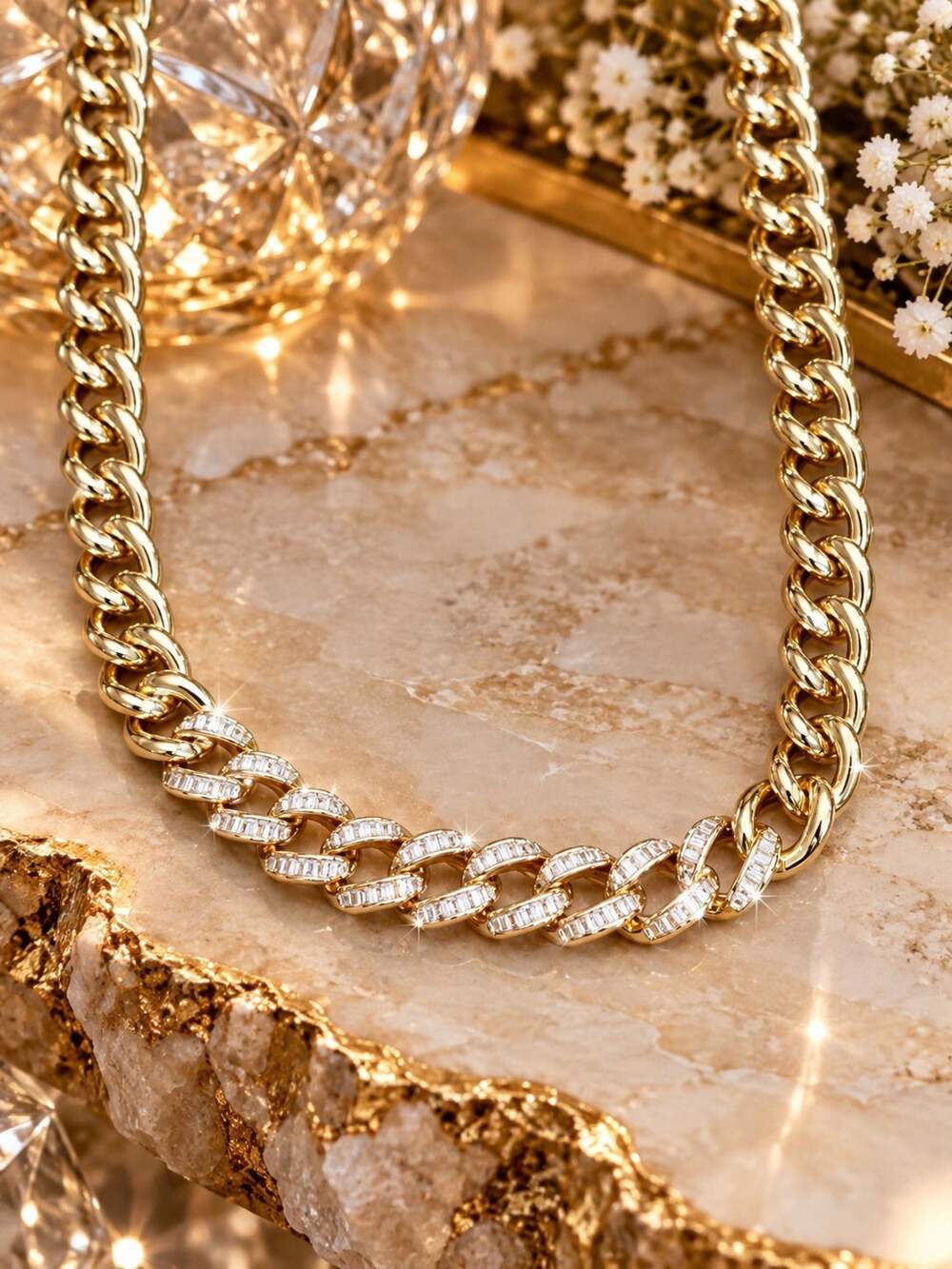 Bomb Party April 2026 Necklace NK40667 RARE UNICORN "The Emilia Sloane" on Gold